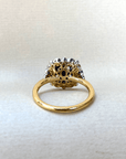 "Tosca Venetia" 4.62ct Black Australian Sapphire Cocktail Ring Ring JasonRee 
