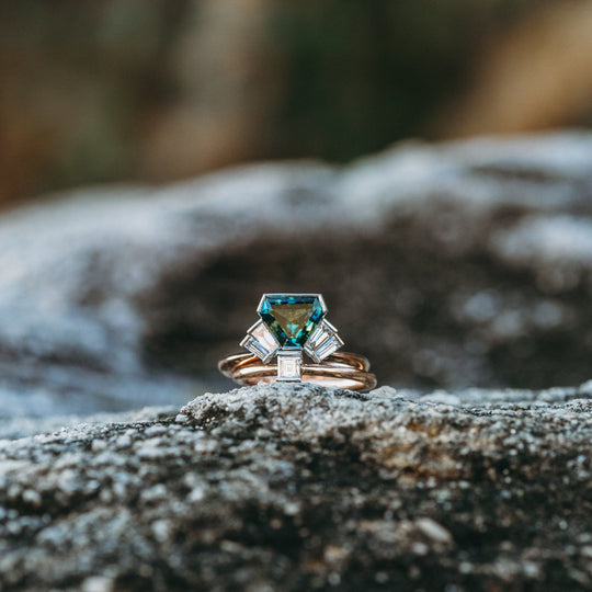Carre Diamond Ring Ring Jason Ree Design 