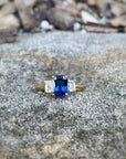 ‘Iris’ Australian Sapphire & Diamond ring Ring Jason Ree Design 