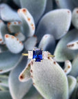 ‘Iris’ Australian Sapphire & Diamond ring Ring Jason Ree Design 
