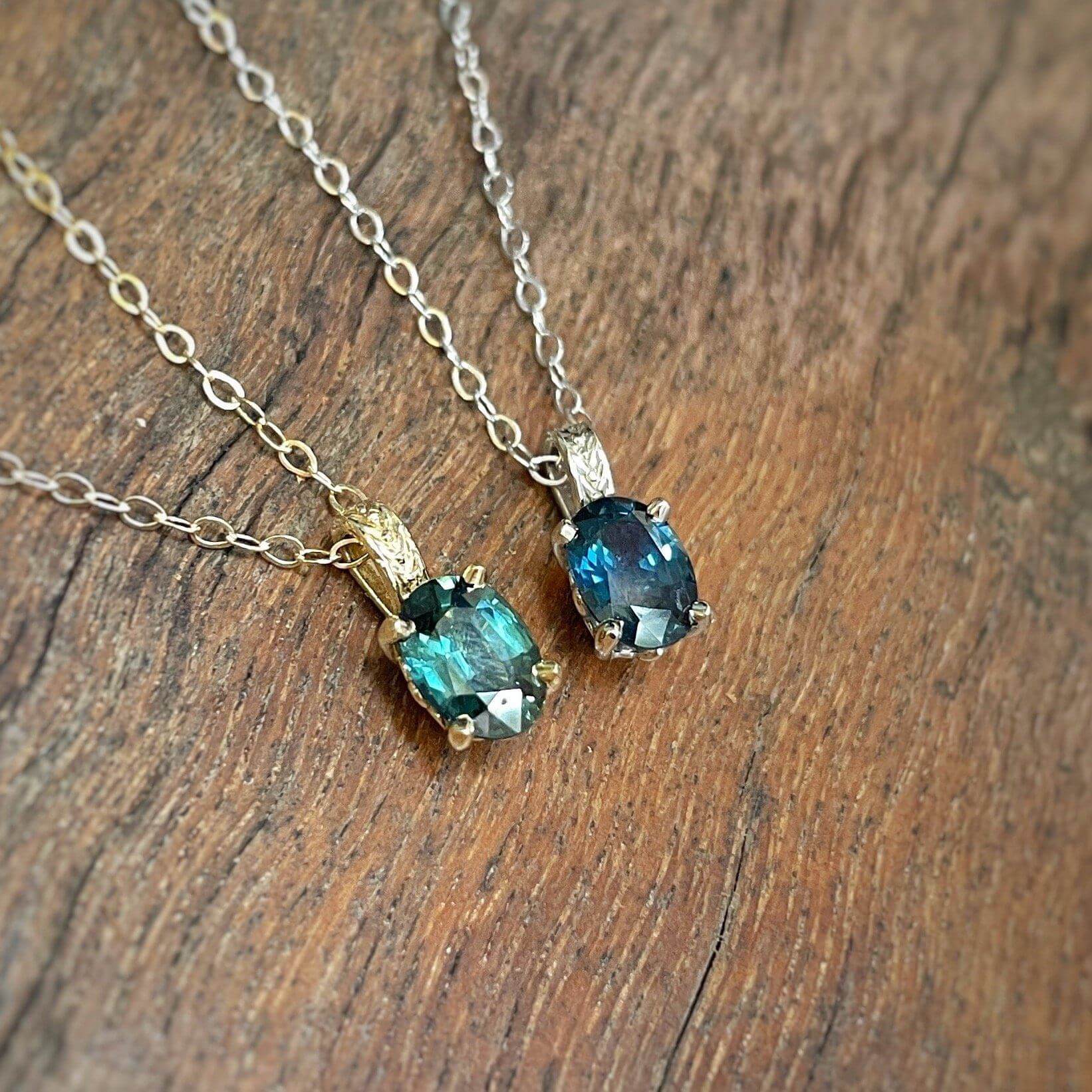 Teal color deals necklace